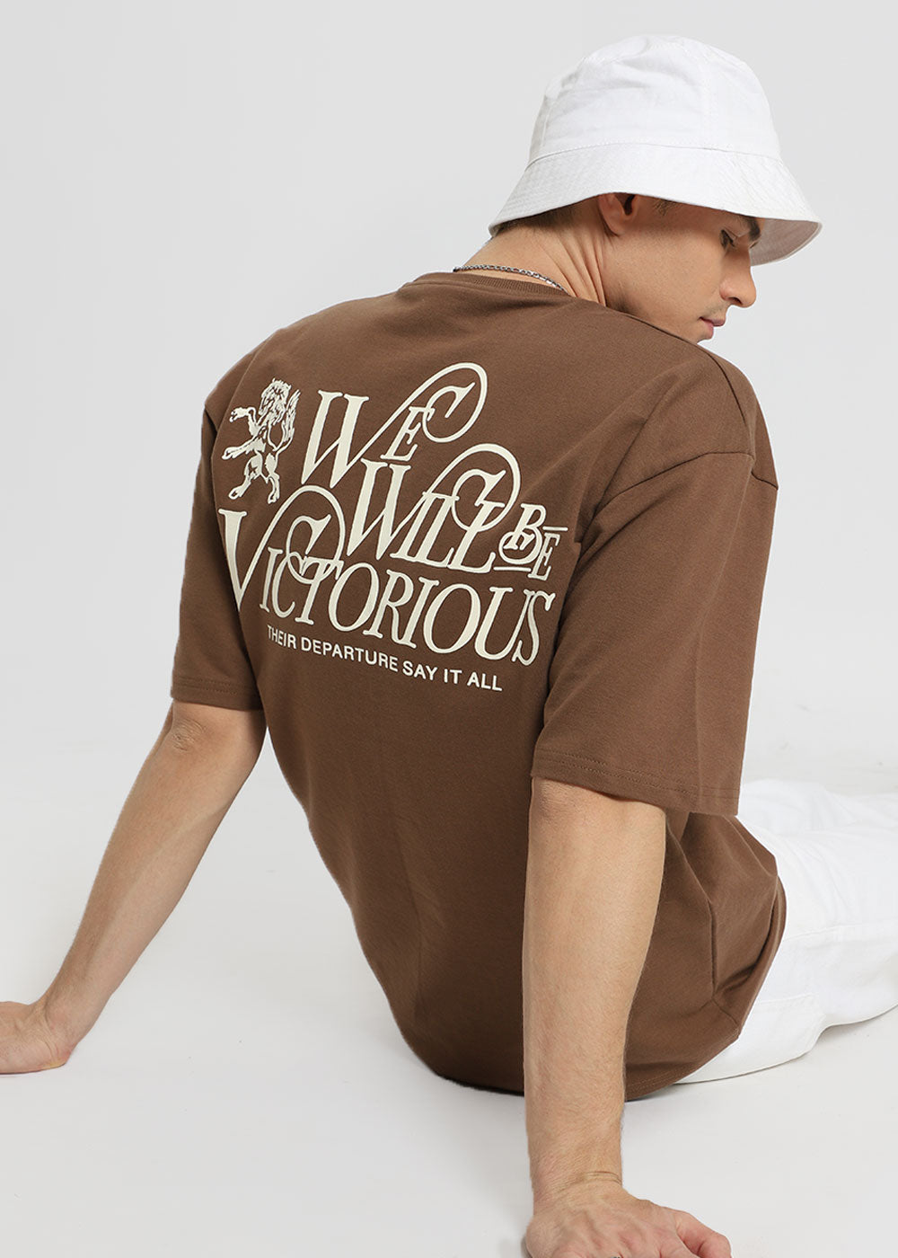 Brown Oversized T-shirt