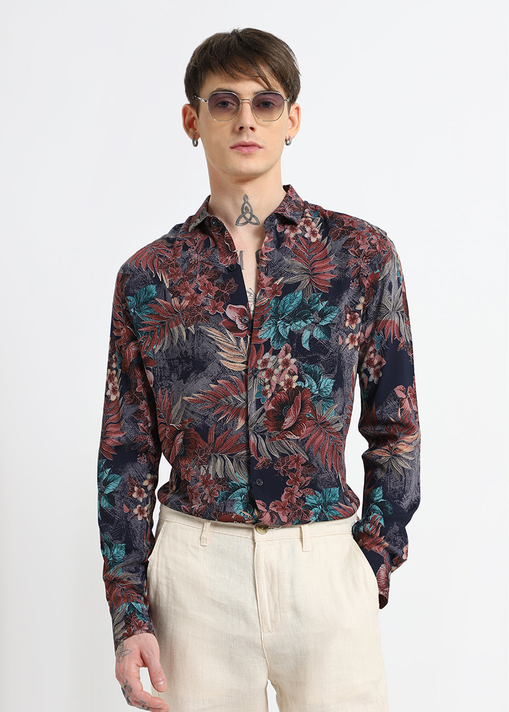 Meadow Mirage Feather Shirt