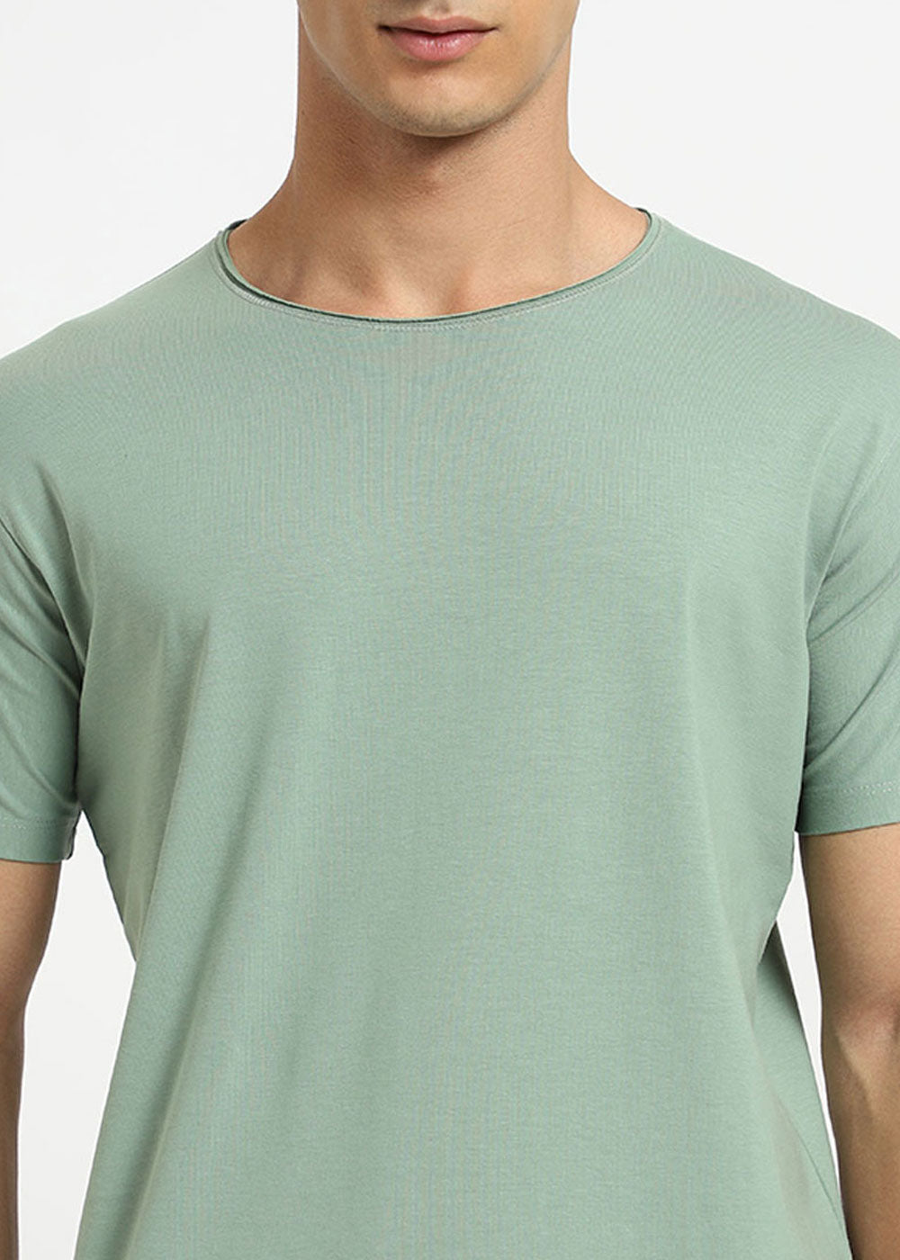 Sea Green Crew neck T-shirt