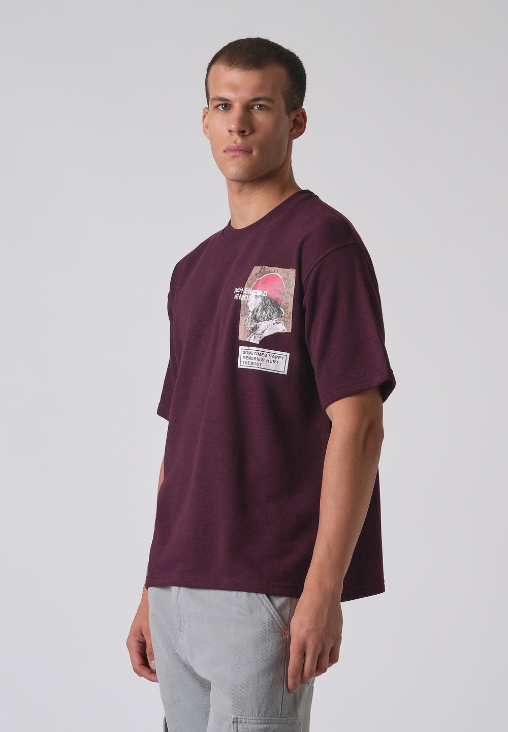 Mahogany Oversized T-shirt