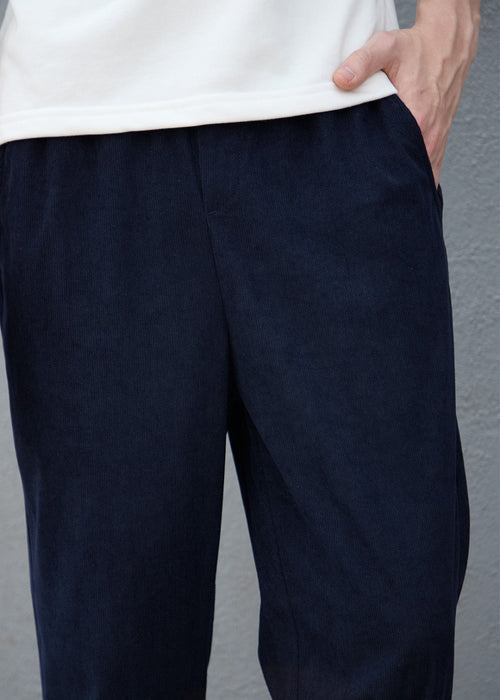 Midnight Blue Corduroy Pant