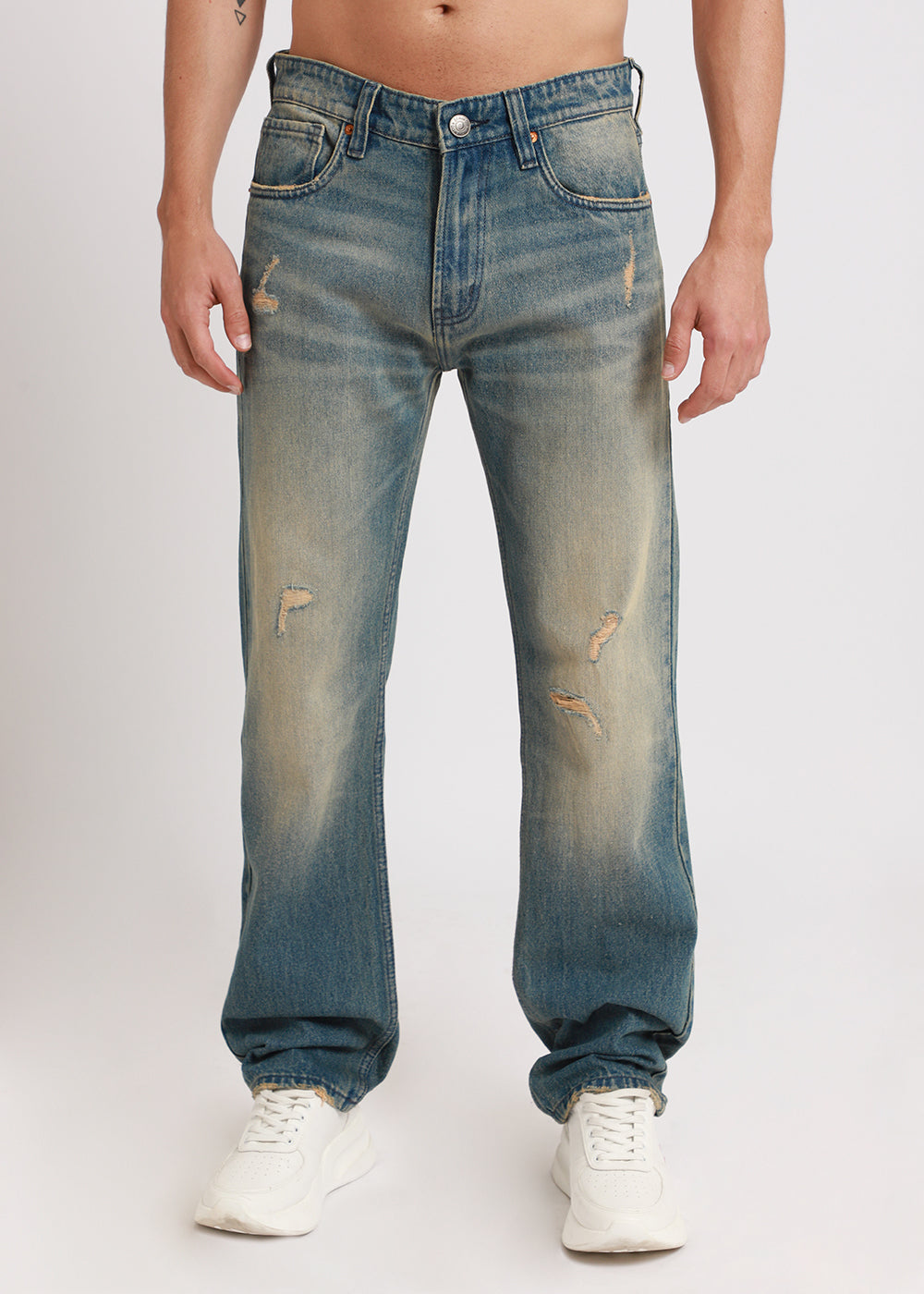 Heritage Blue Straight fit Jeans