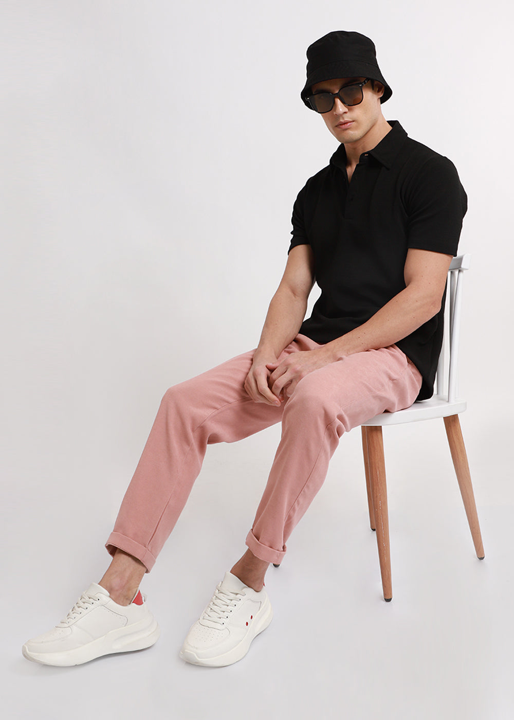 Puce Pink Korean Trouser