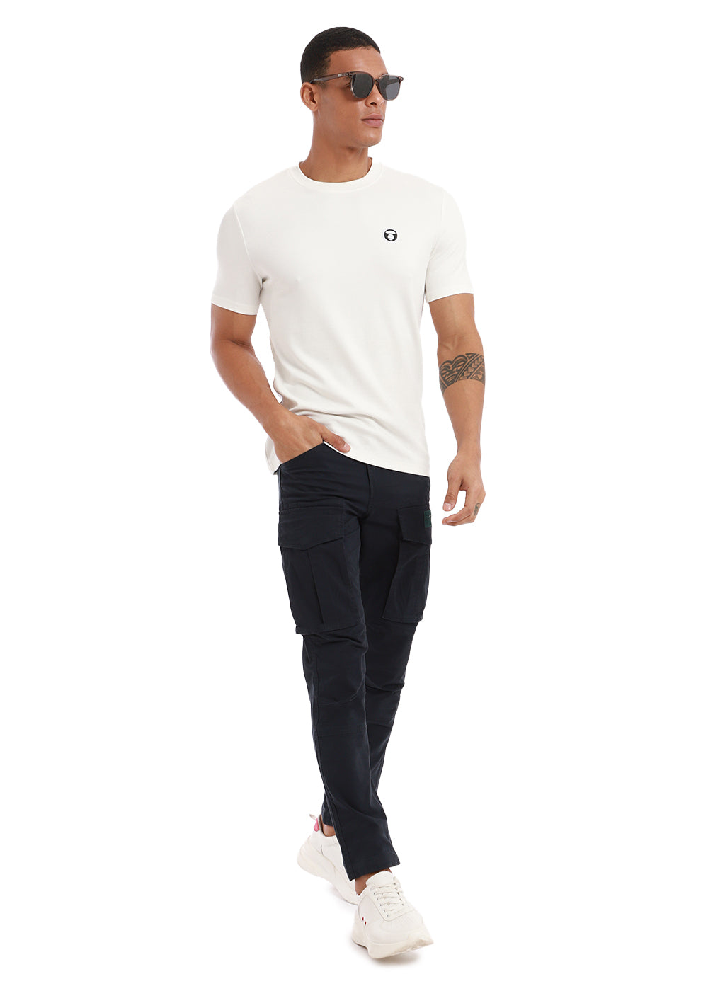 Ink Blue Cargo Pant