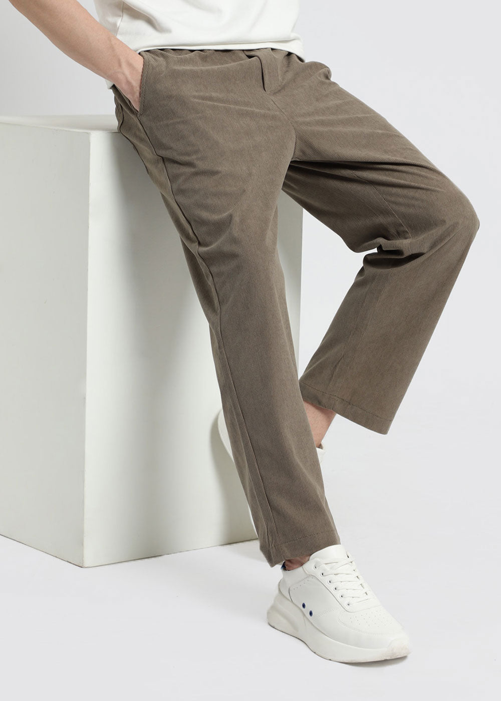 Light Olive Corduroy Pant