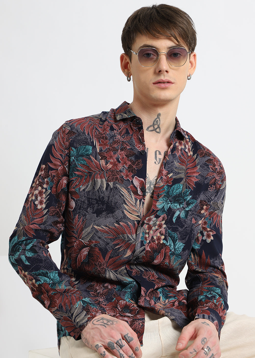 Meadow Mirage Feather Shirt