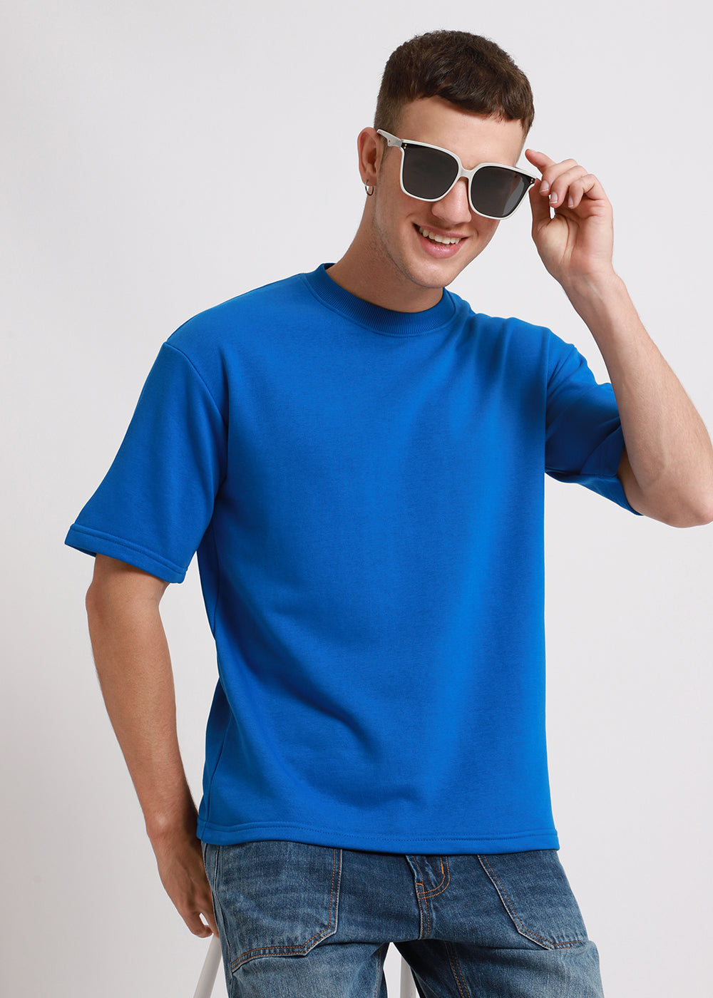 Trypan Blue Oversized Basic T-shirt