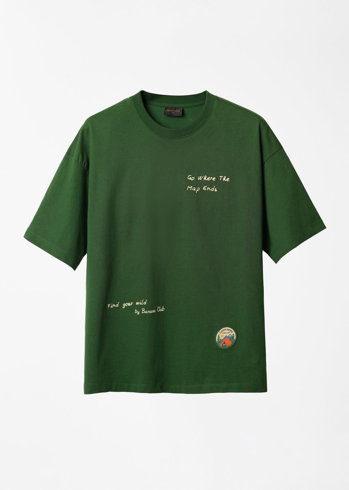 Green Adventure Graphic T-shirt