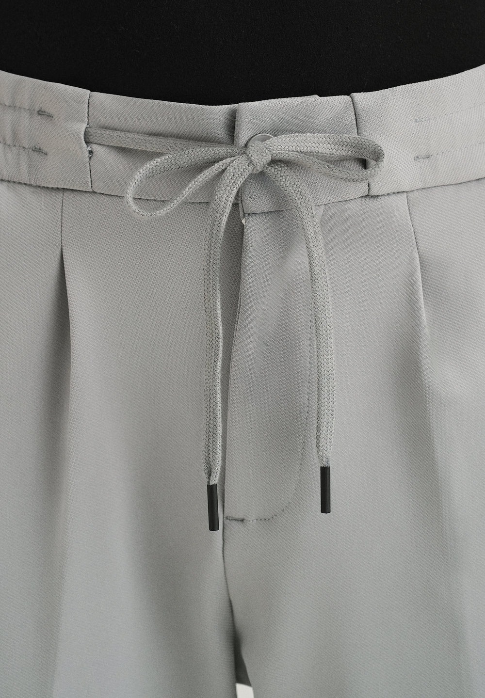Grey Drawstring Trousers