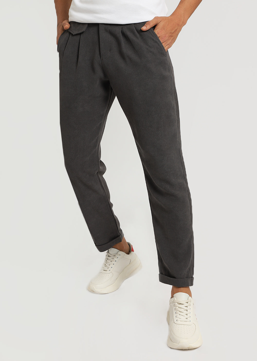 Artic Gray Korean Trouser