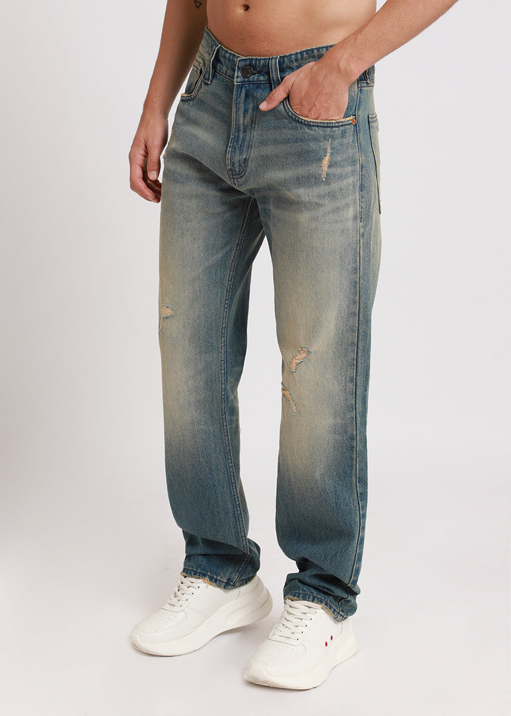 Heritage Blue Straight fit Jeans