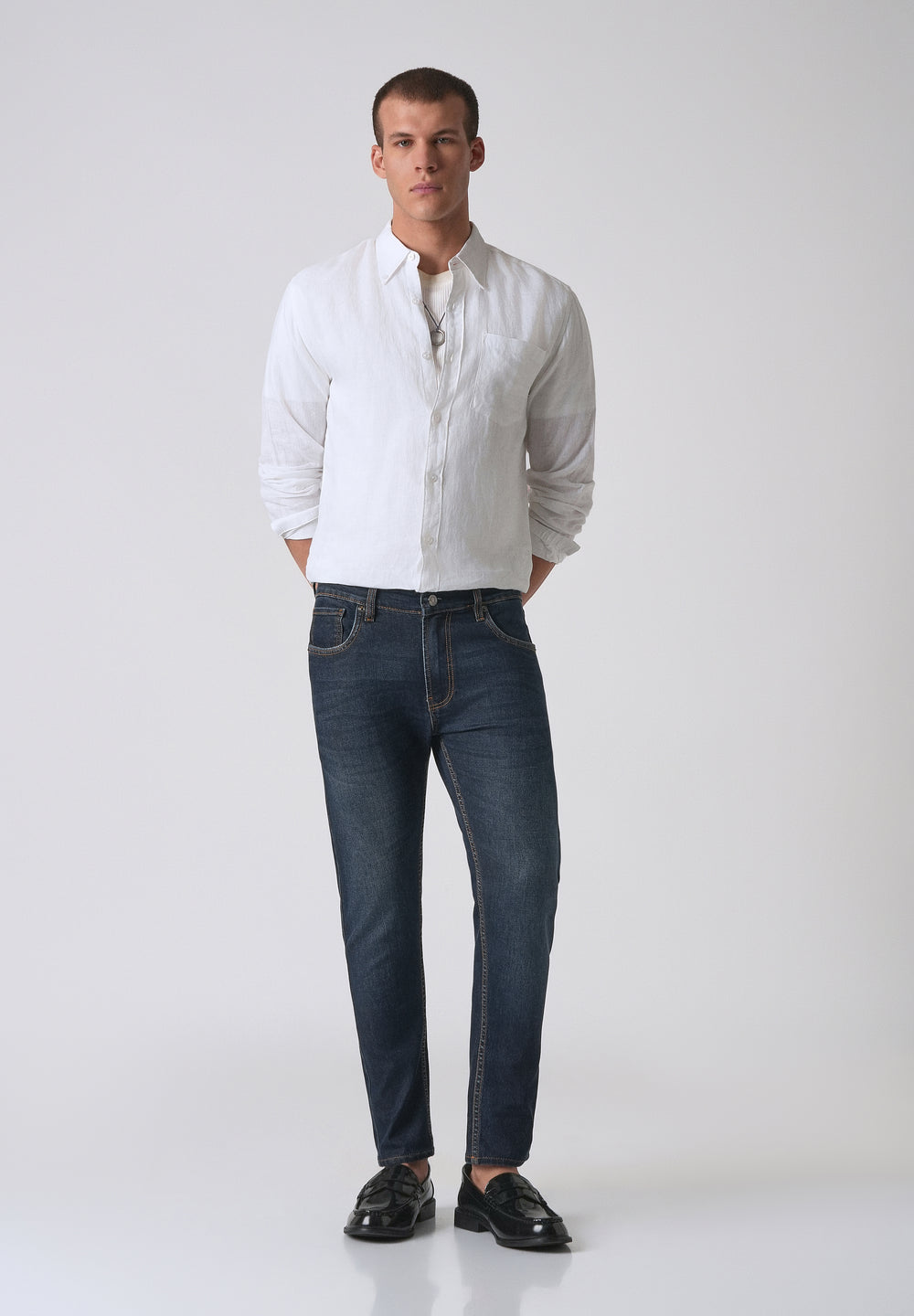 Indigo Blue Slim fit Jeans