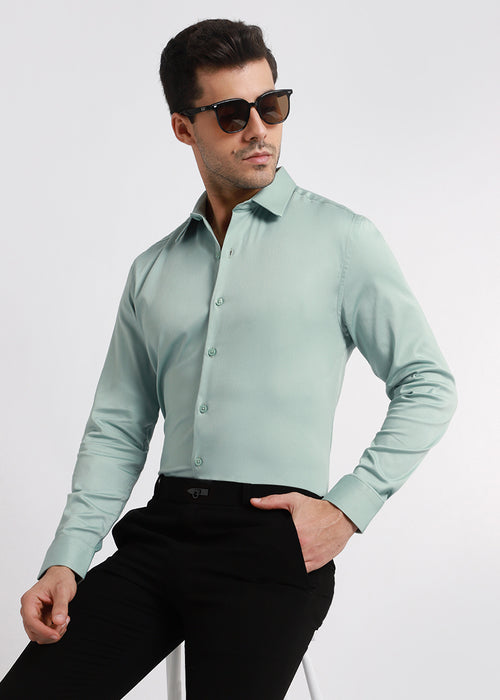 Brook Green Satin Shirt