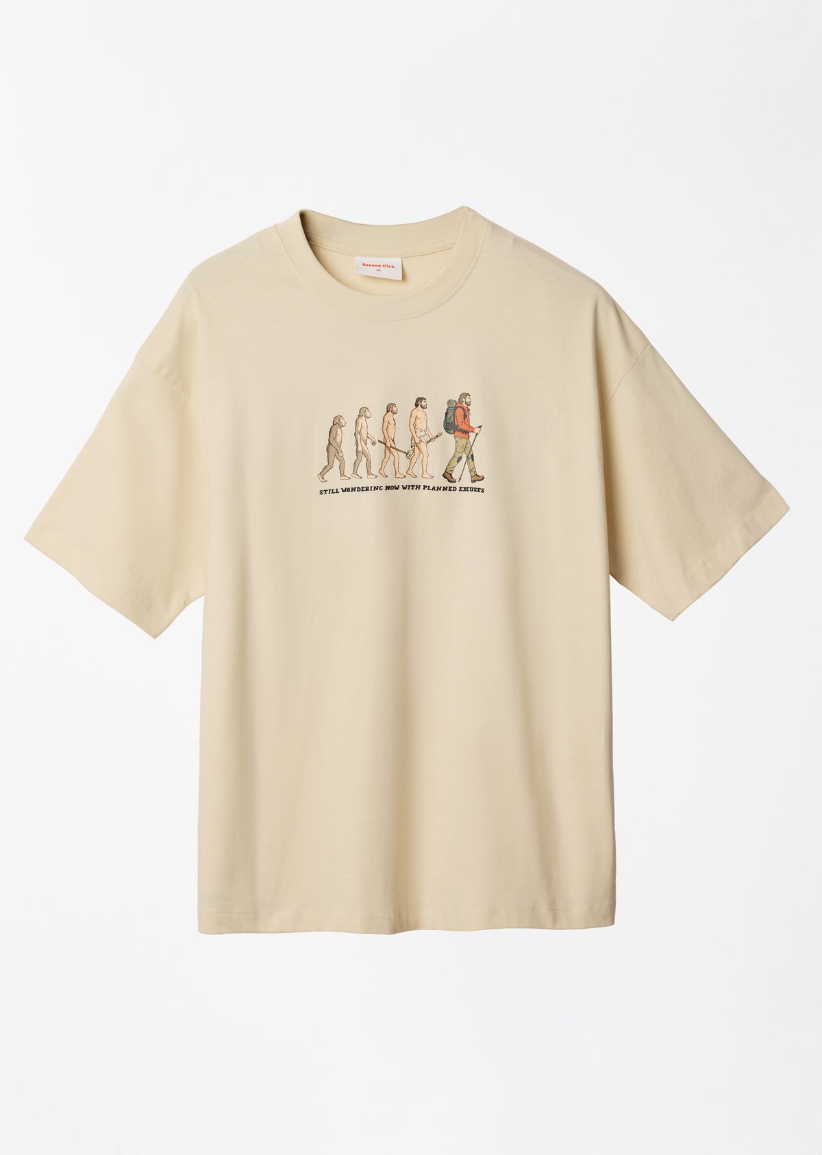 Cream Evolution Graphic T-shirt