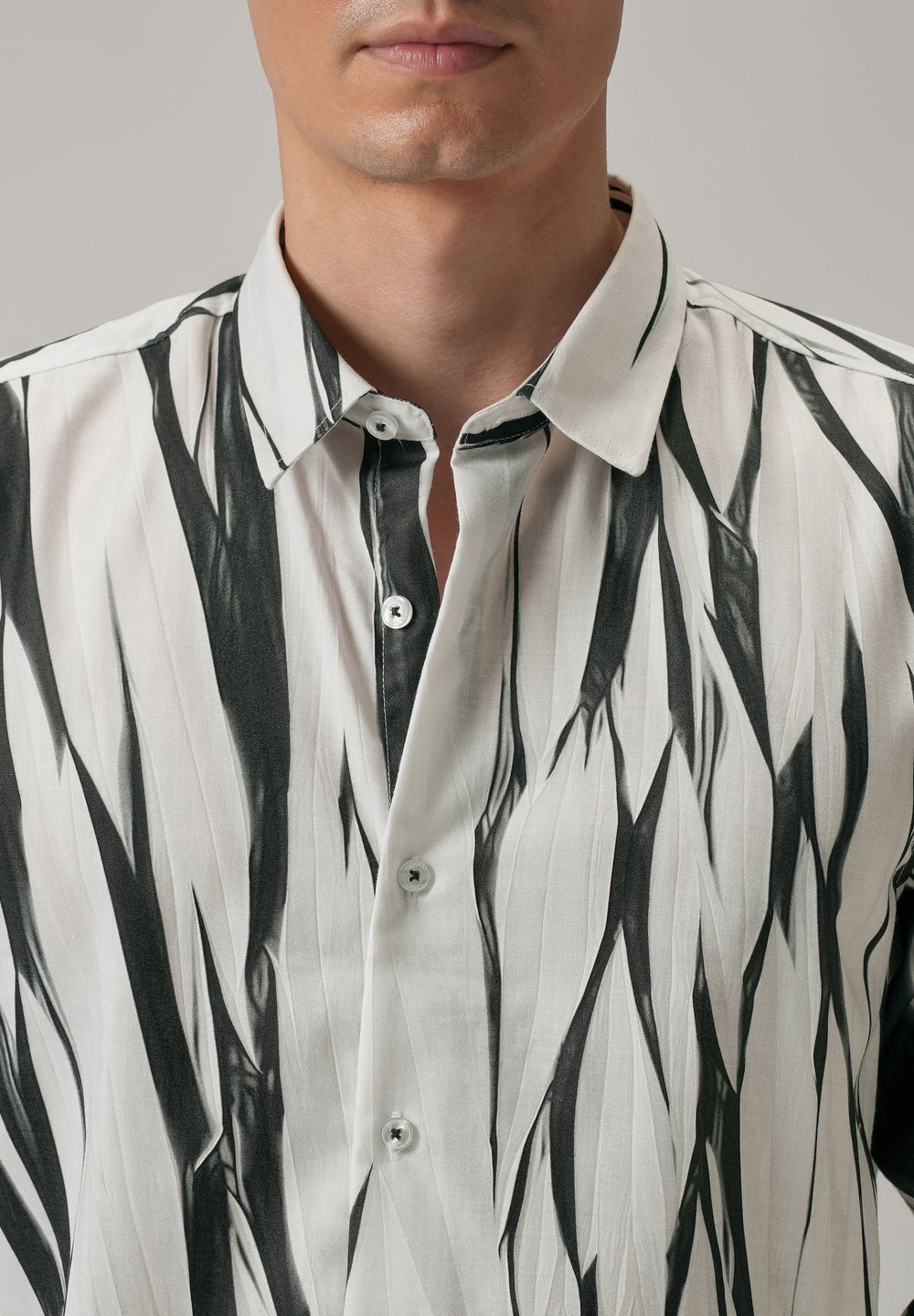 Abstract Black Shirt