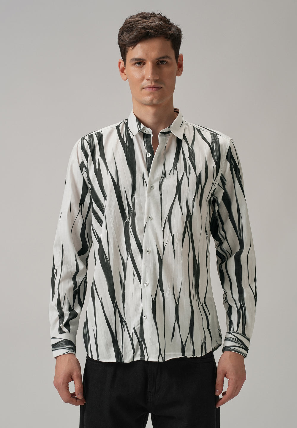 Abstract Black Shirt