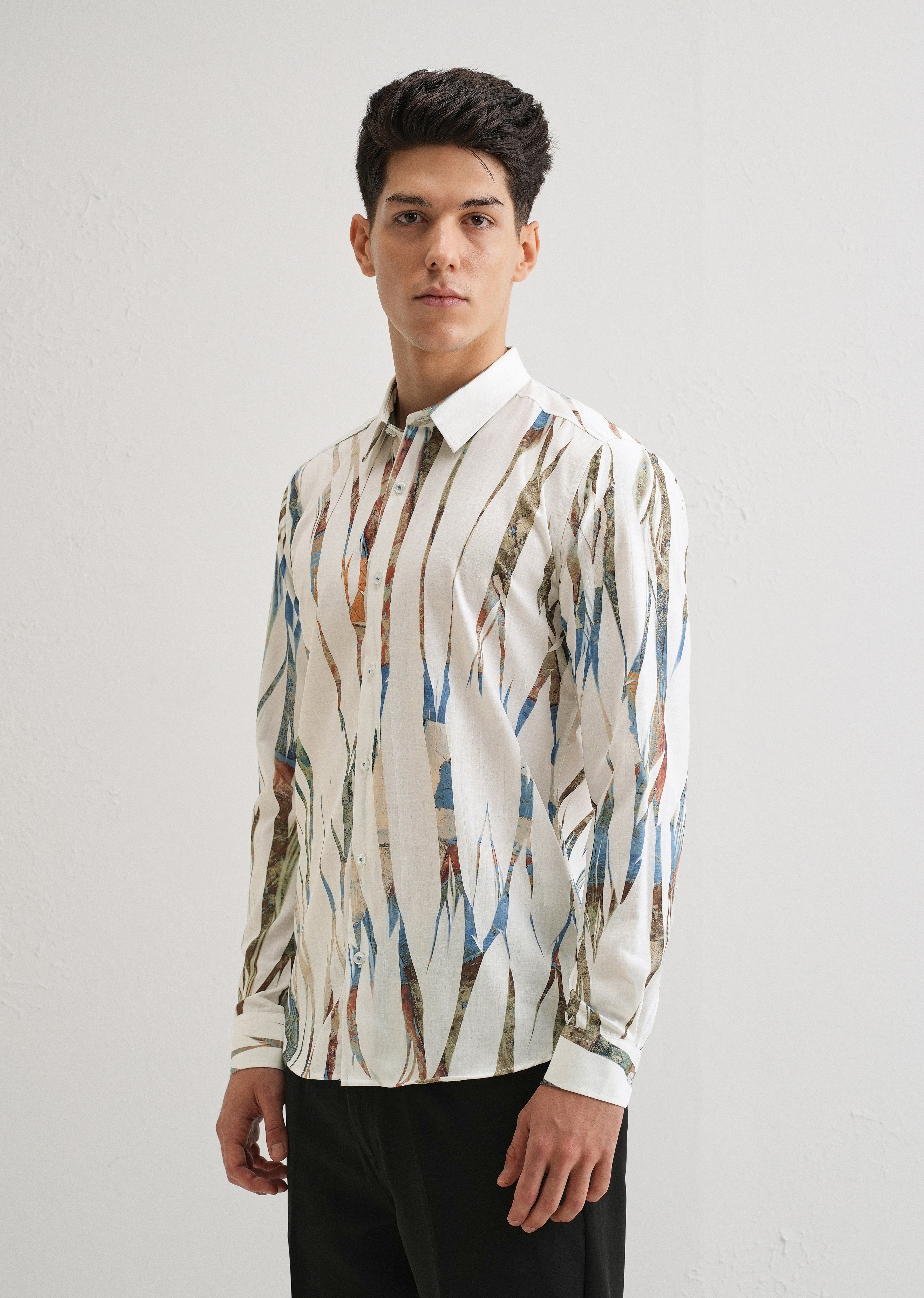 Abstract Brushstroke Shirt