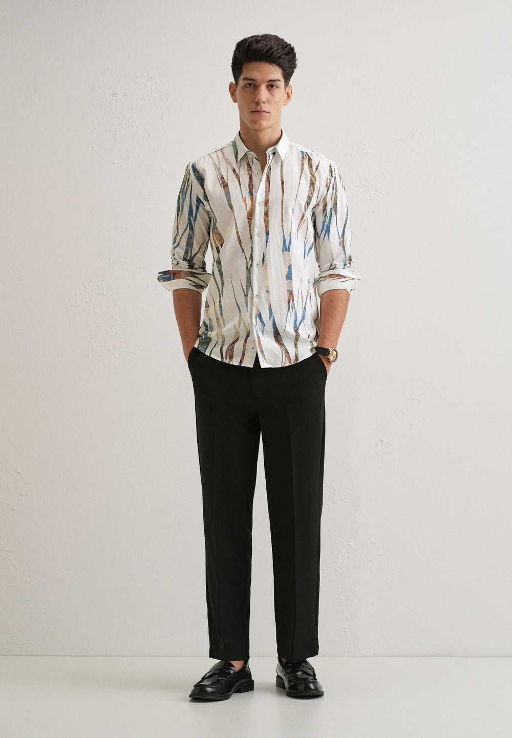 Abstract Brushstroke Shirt
