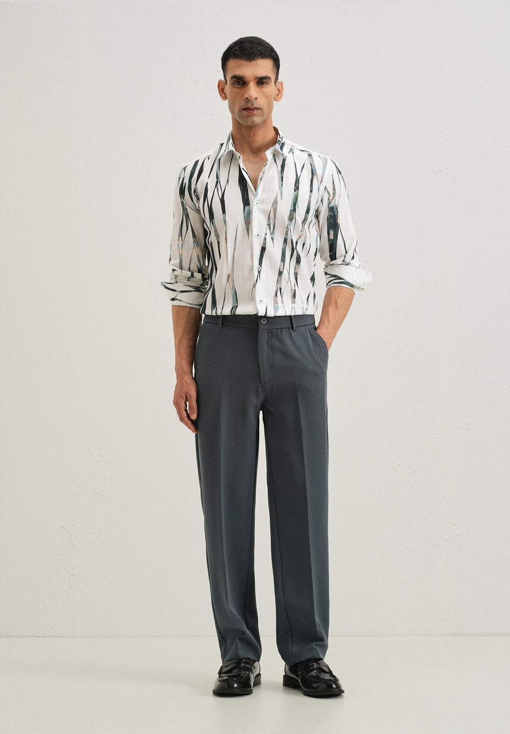 Abstract Green Shirt