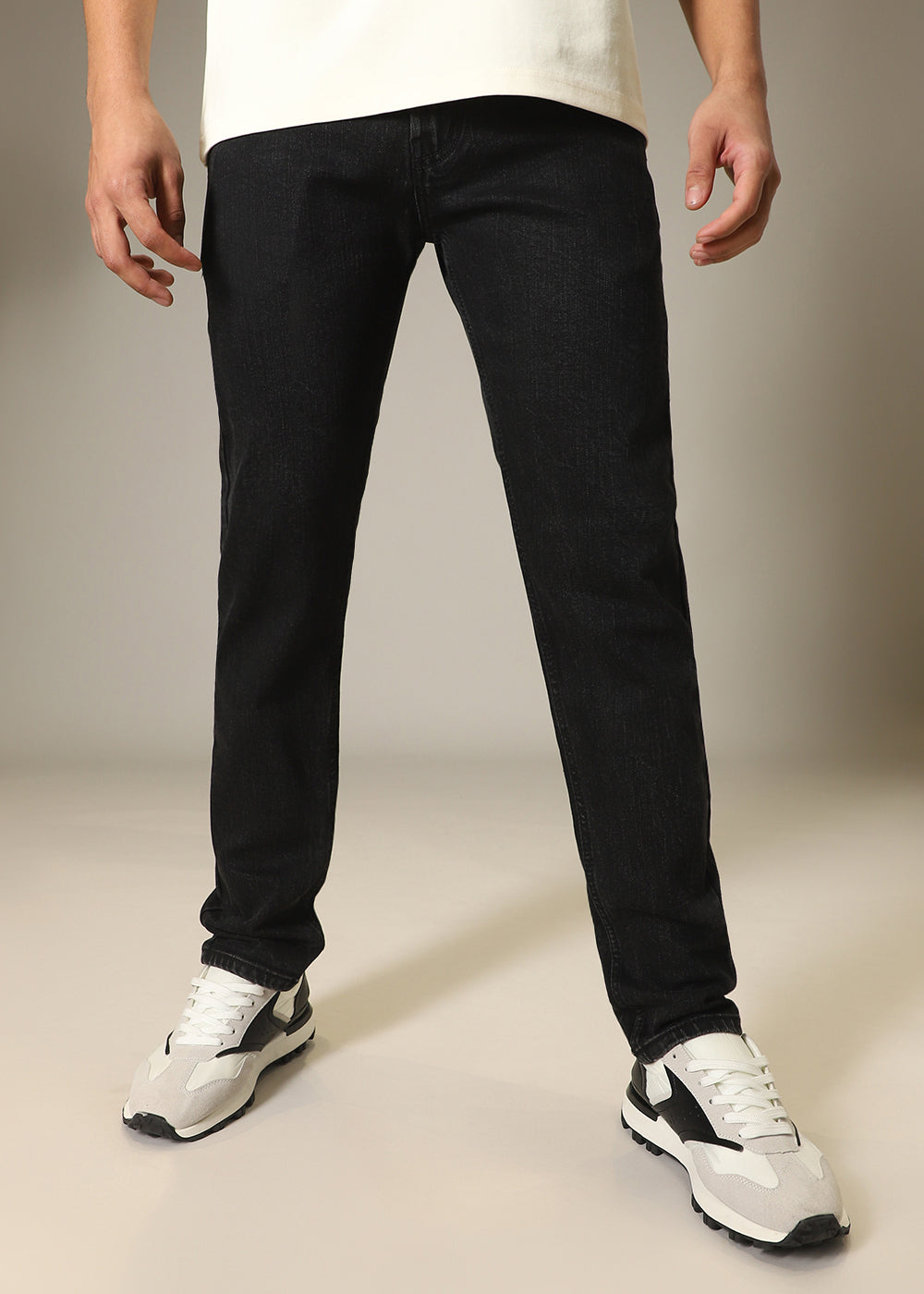 Abyss Black Slim Fit Jeans