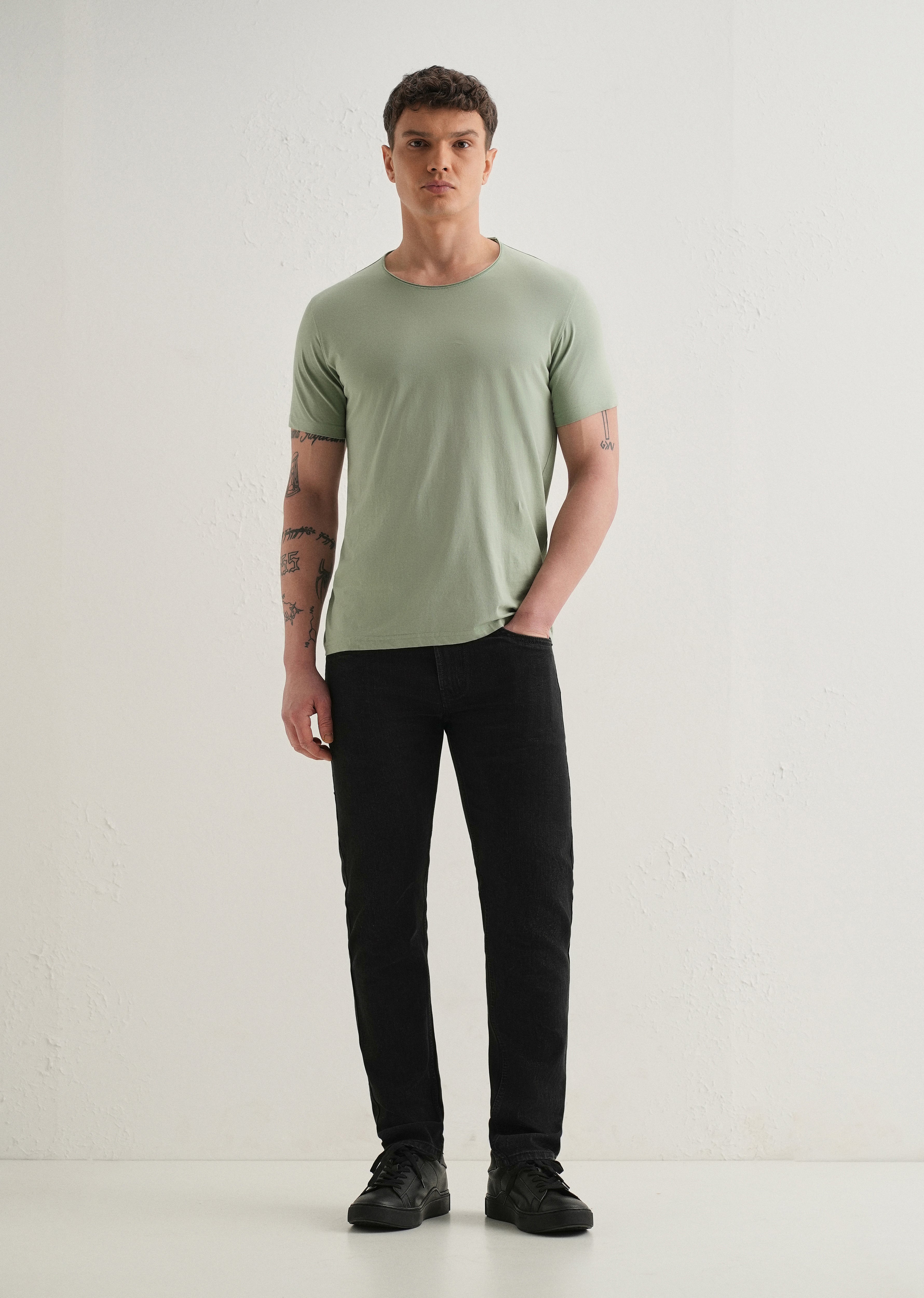 Abyss Black Slim Fit Jeans