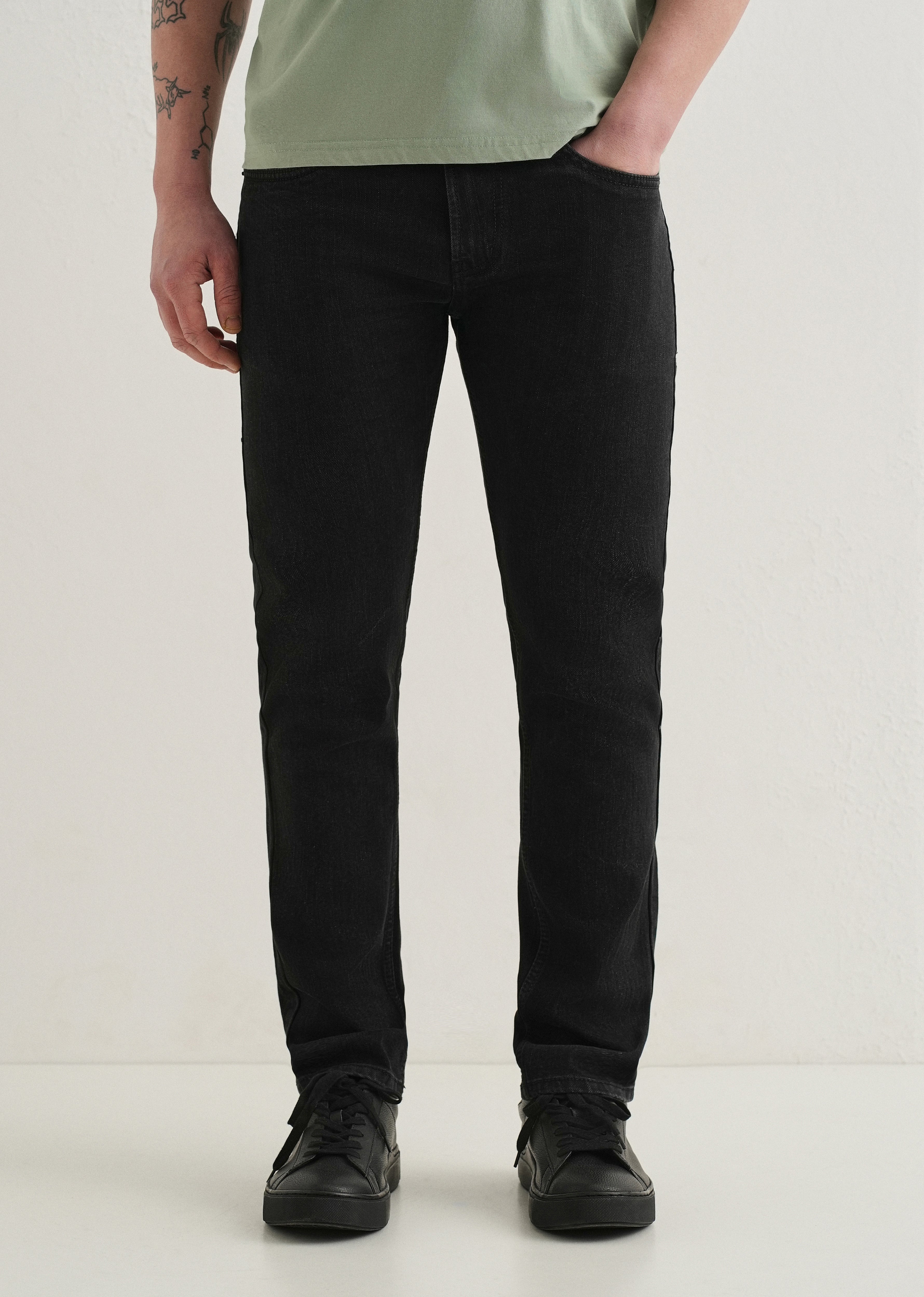 Abyss Black Slim Fit Jeans