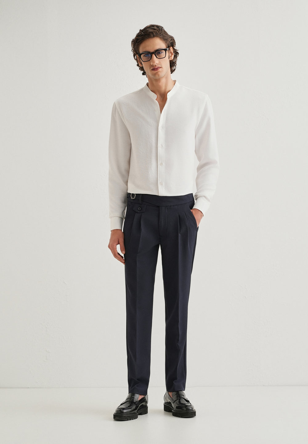 Abyss Blue Gurkha Pant