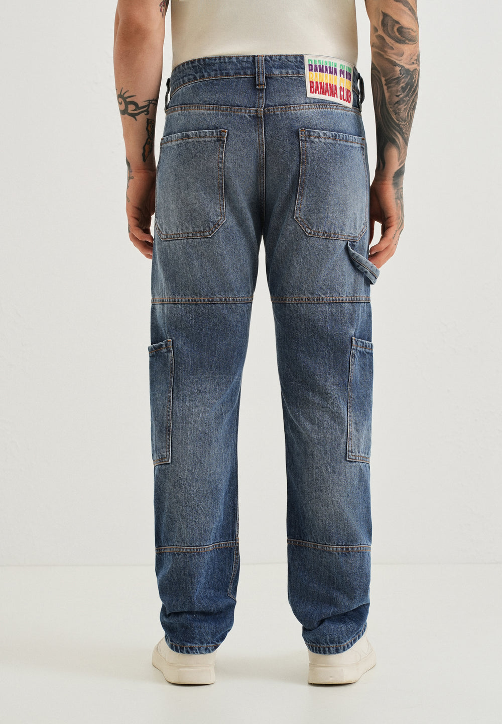 Aero Blue Baggy fit Jeans
