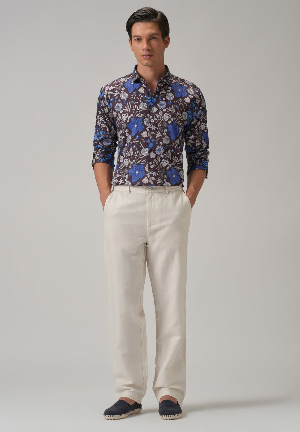 All Over Floral Printed Full Sleeve Shirt