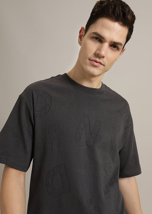 Alpha Grey Oversized T-shirt