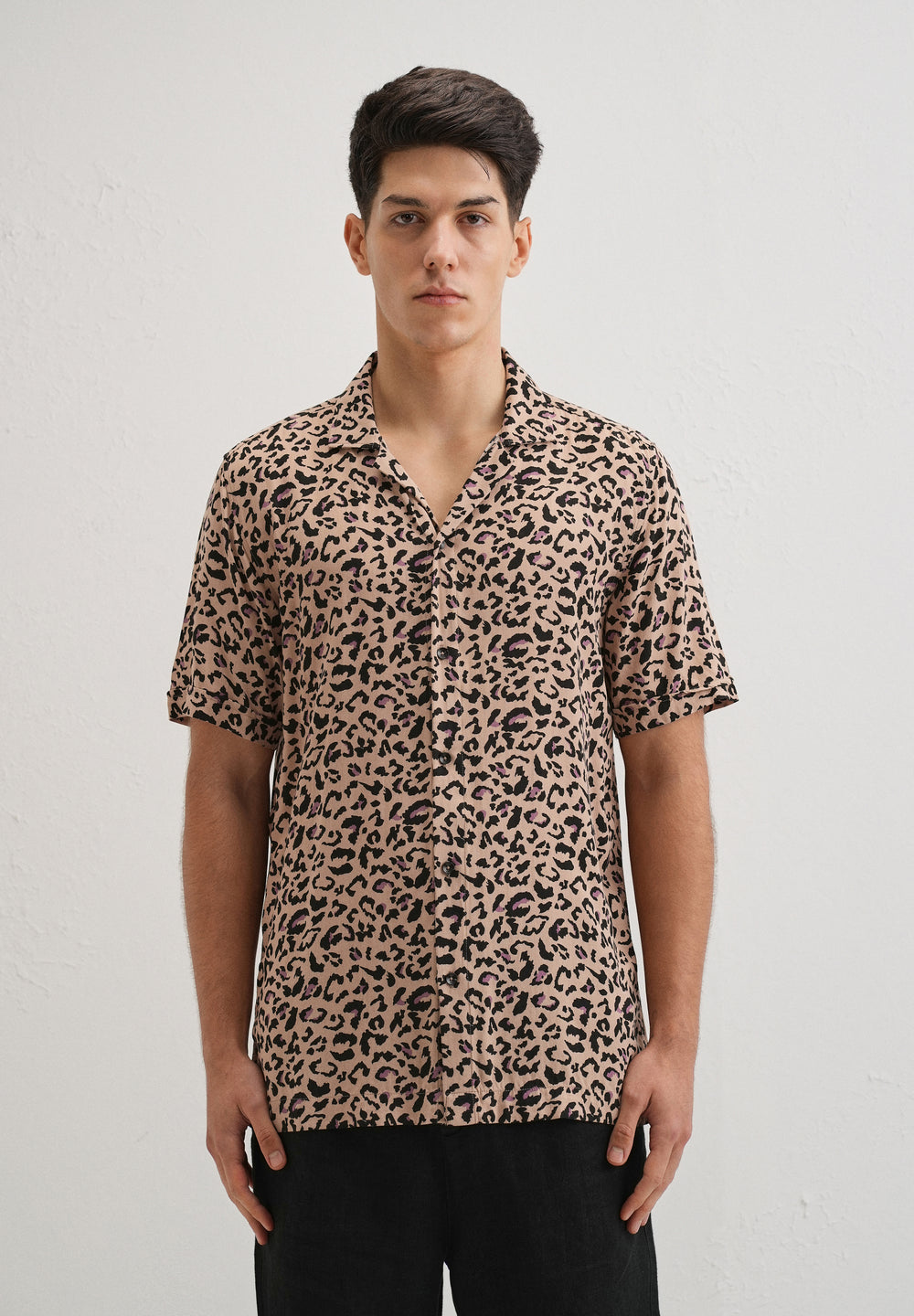 Animalistic Print Half sleeve shirt