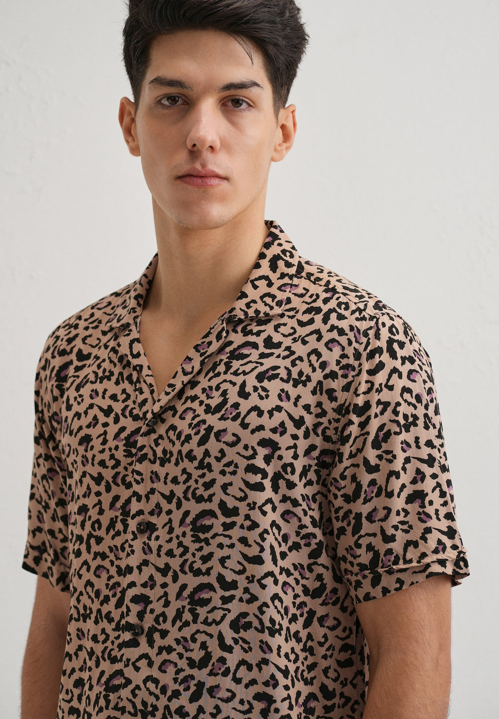Animalistic Print Half sleeve shirt