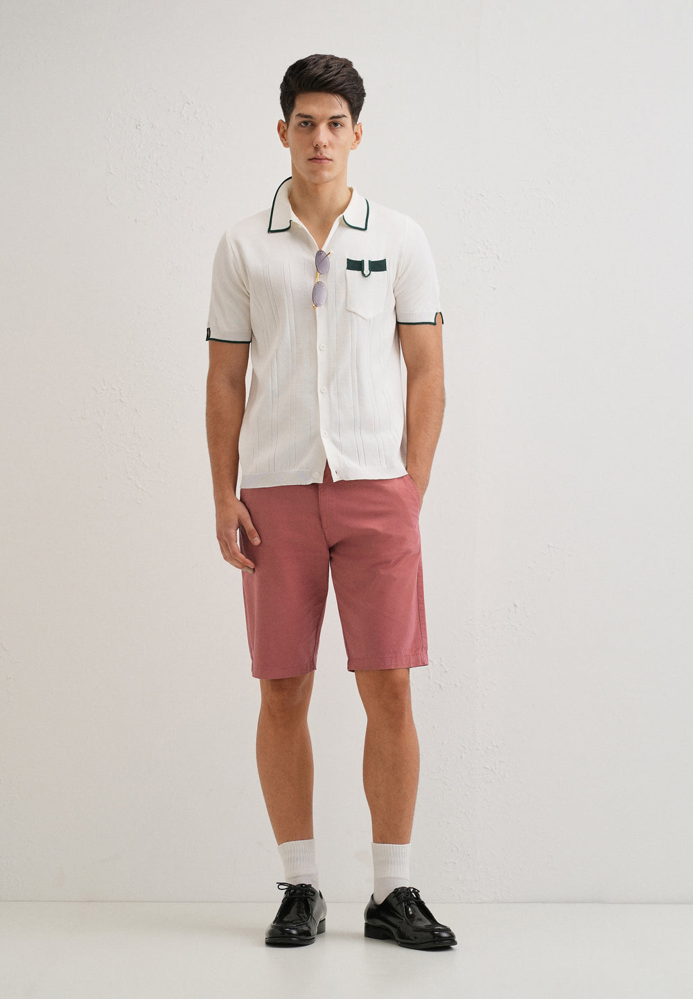 Apricot Red Shorts