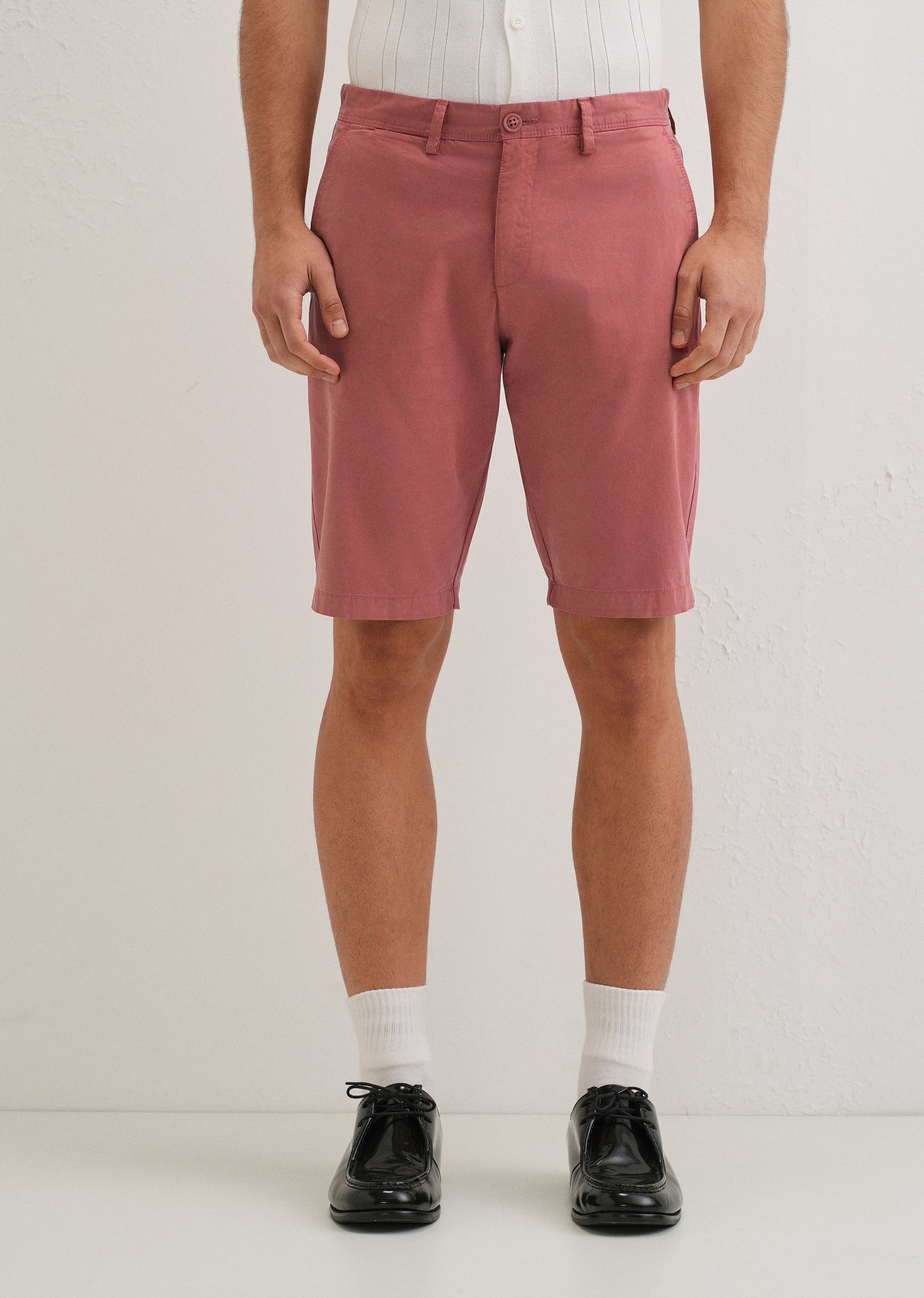 Apricot Red Shorts