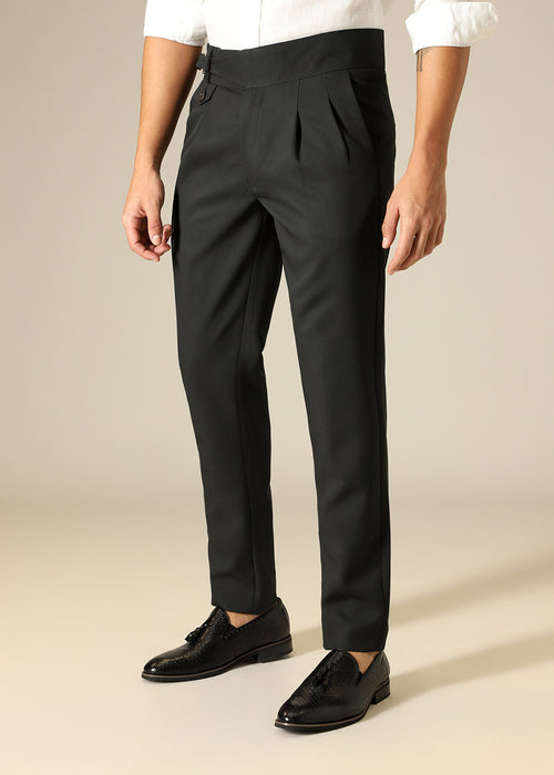 Ash Black Gurkha Pant