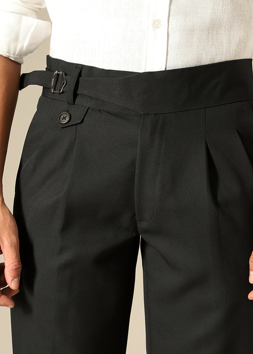 Ash Black Gurkha Pant