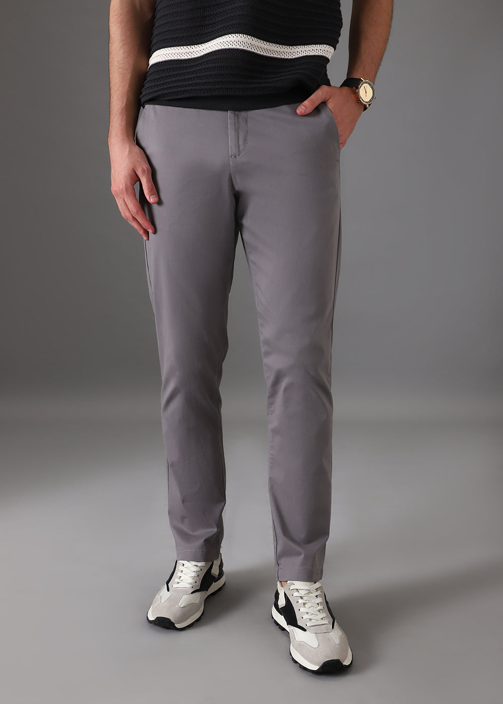 Ash Grey Chino