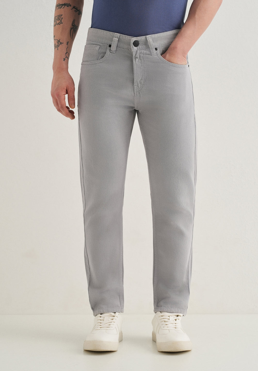 Ash Grey Denim