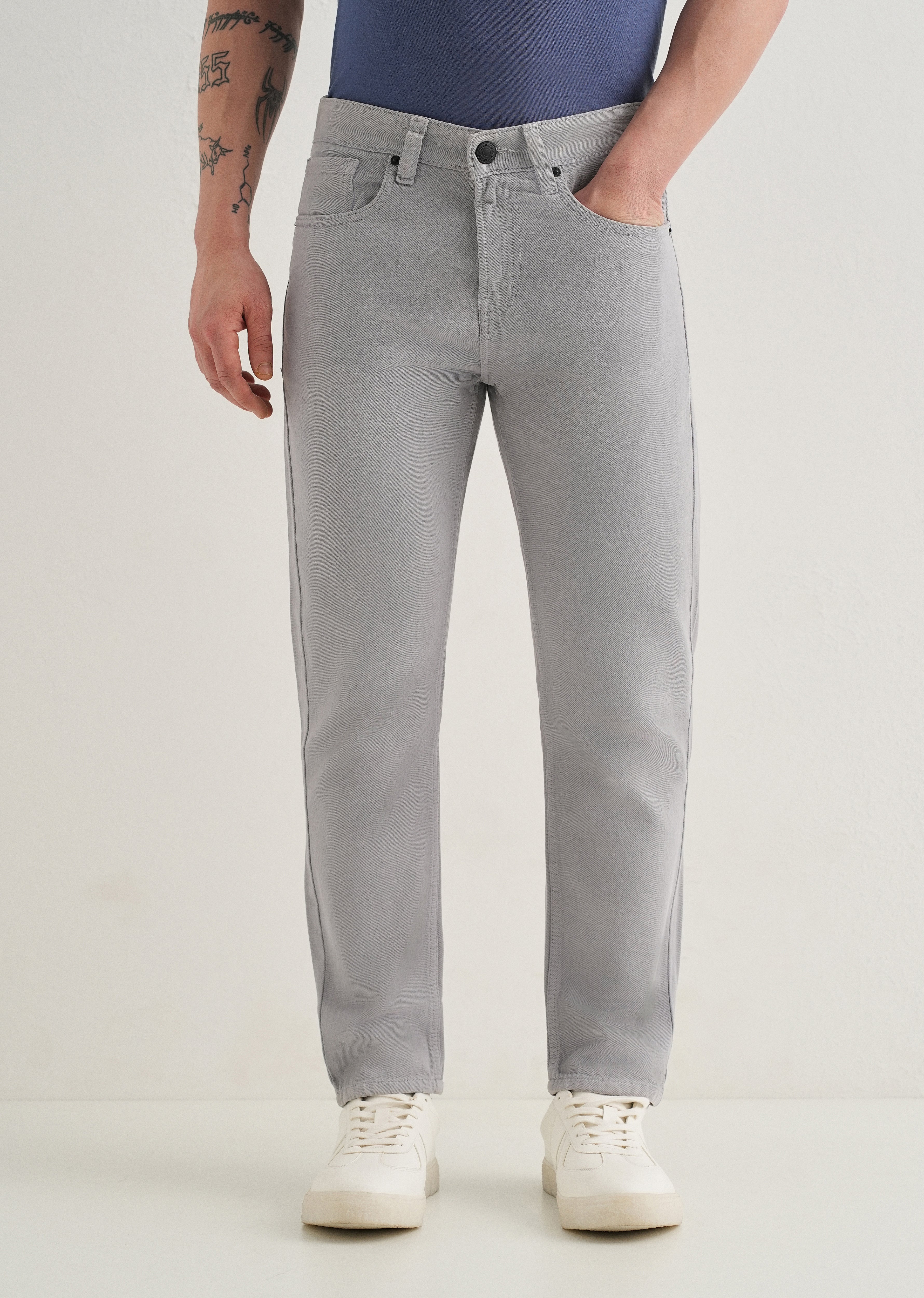 Ash Grey Denim