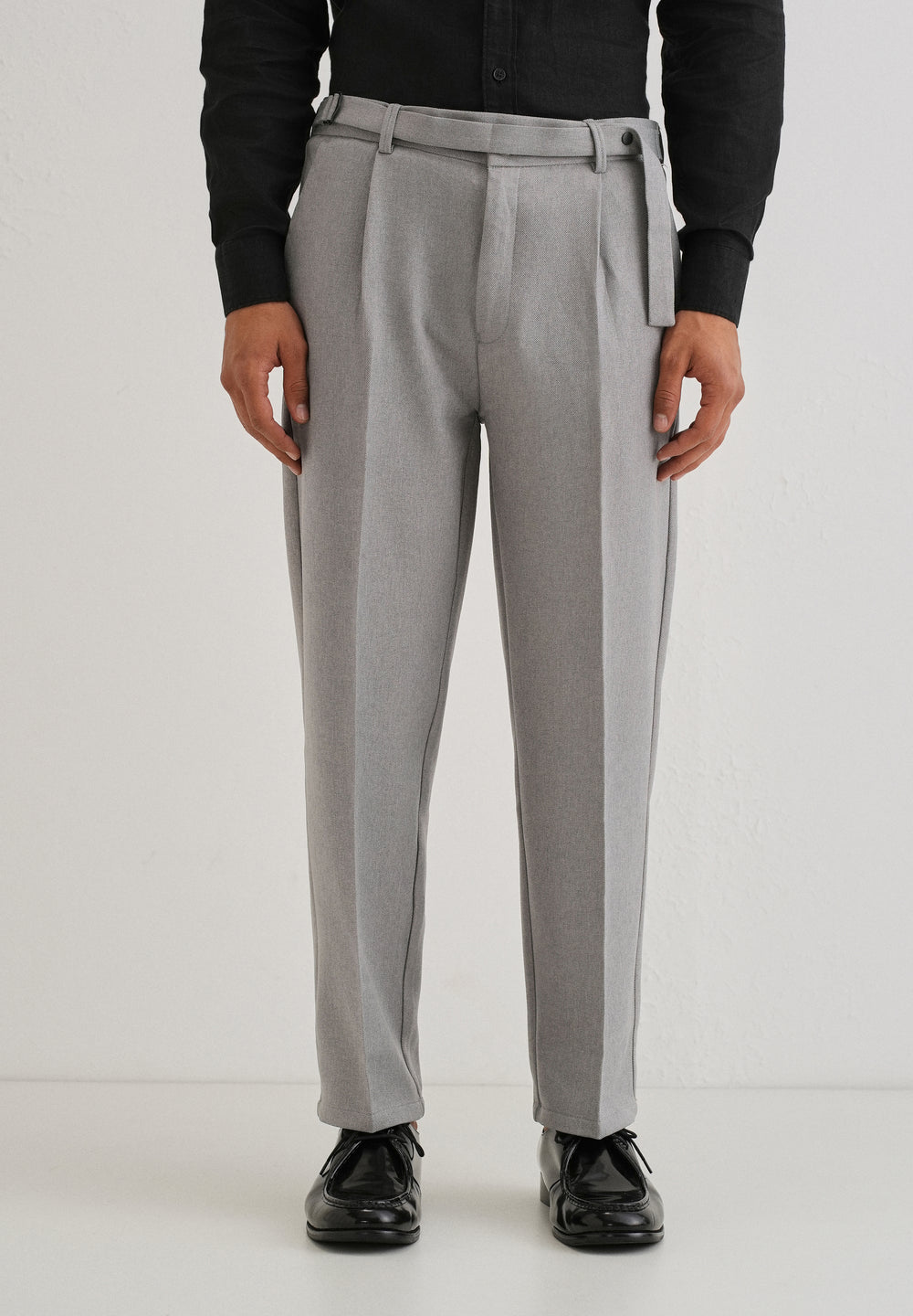 Ash Grey Gurkha Pant