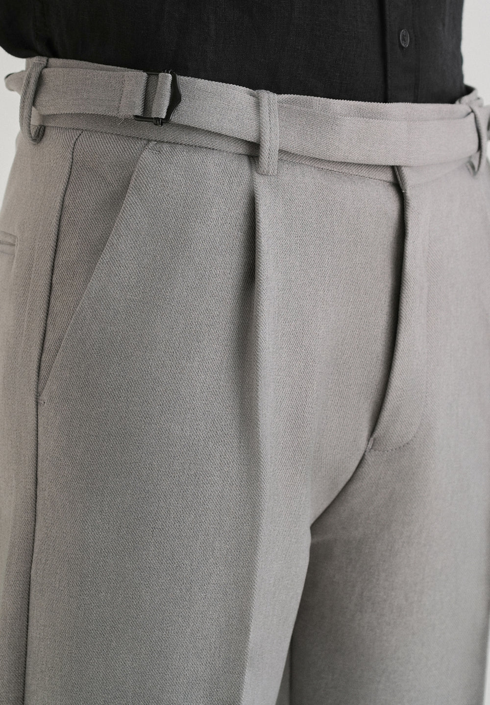Ash Grey Gurkha Pant