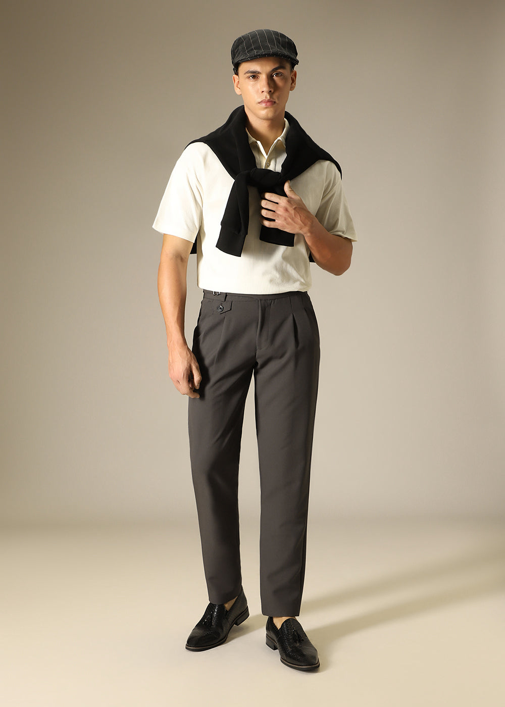 Slate Grey Gurkha Pant