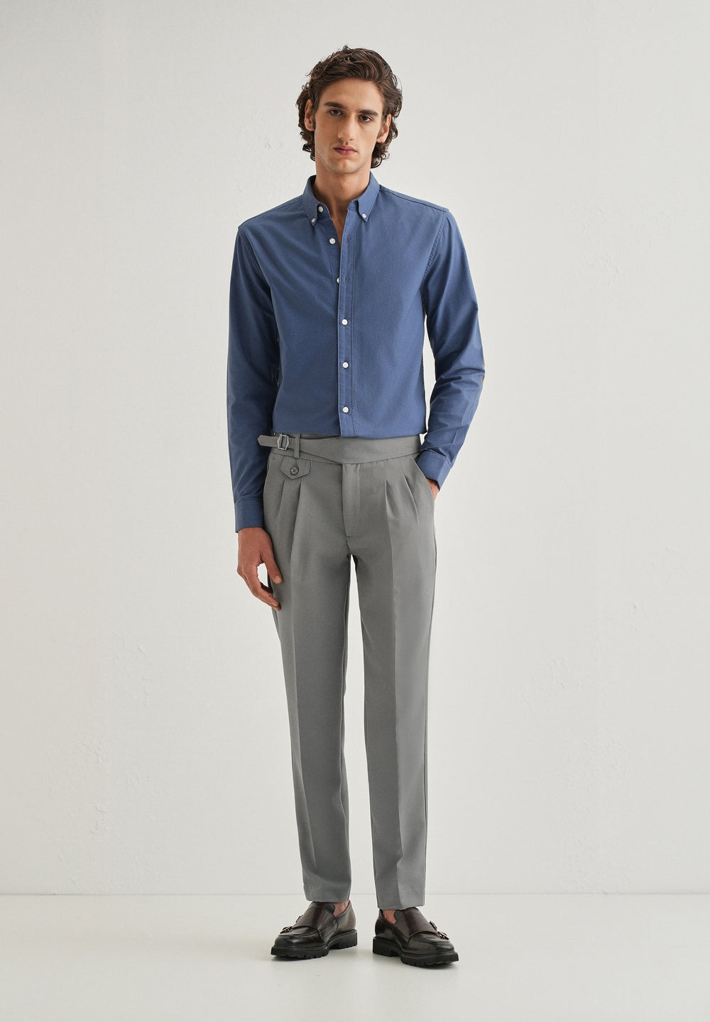 Ash Olive Gurkha Pant