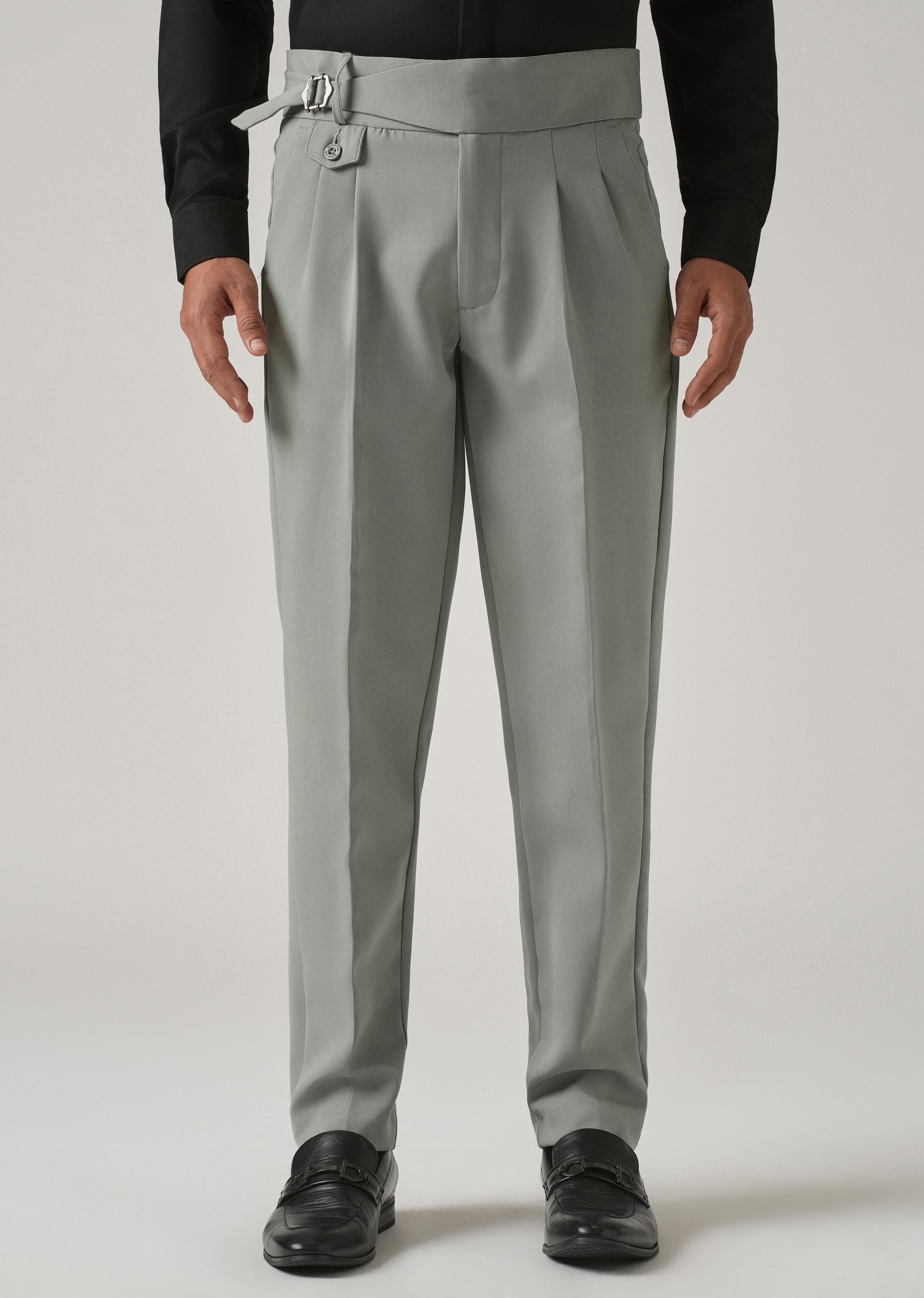 Ash Olive Gurkha Pant