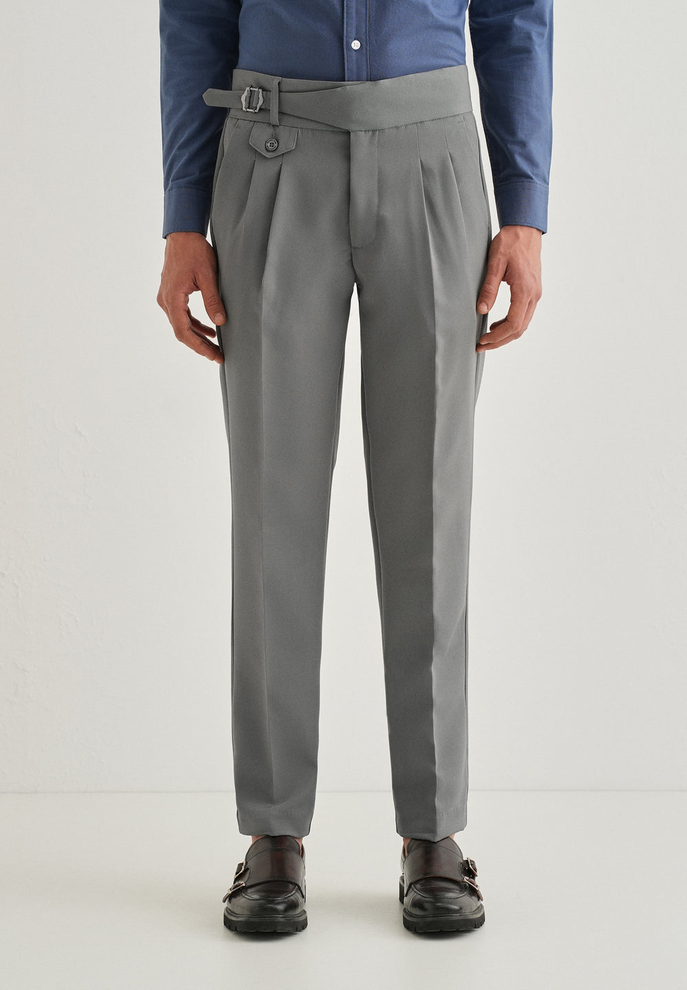 Ash Olive Gurkha Pant