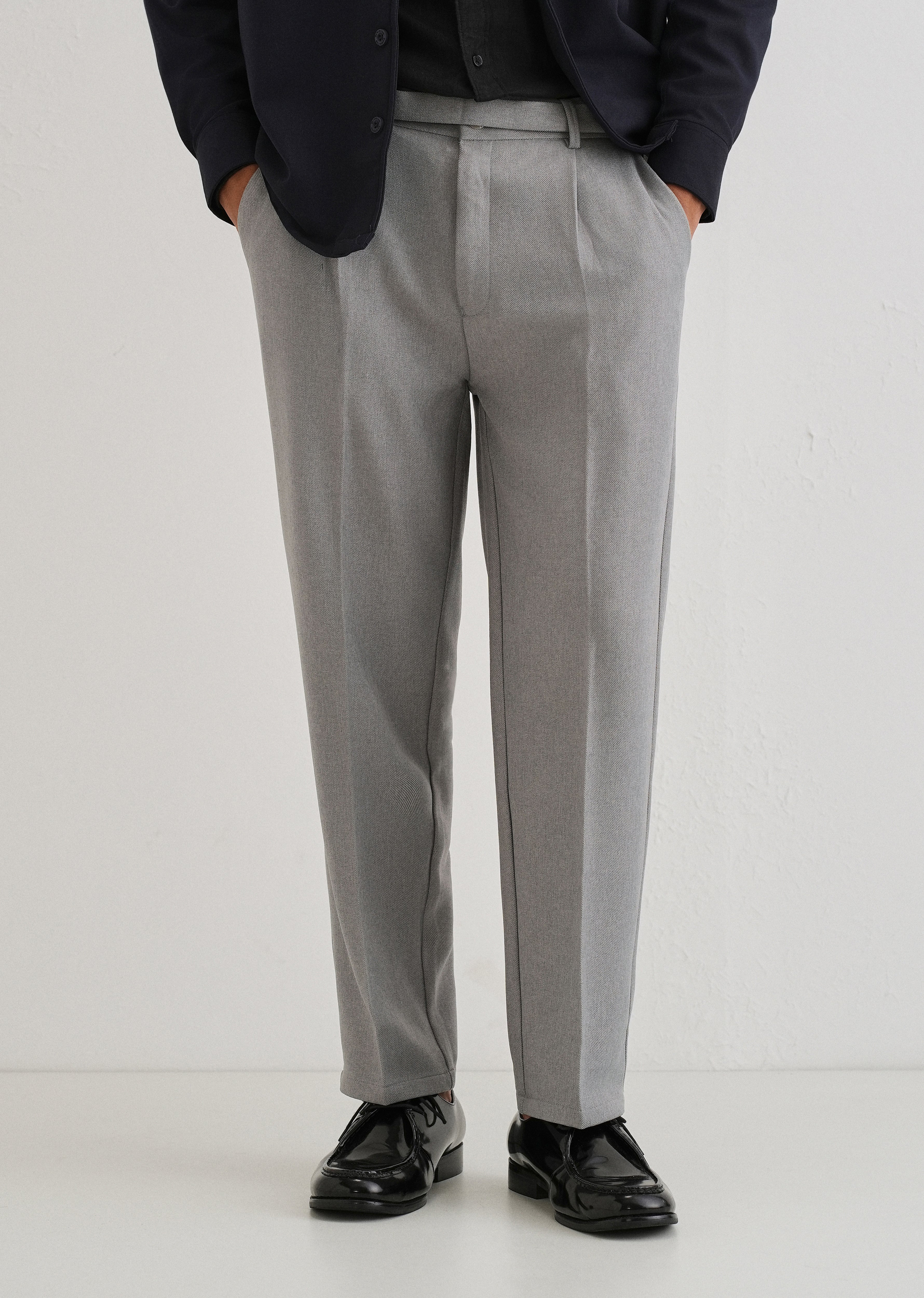Ash Grey Gurkha Pant