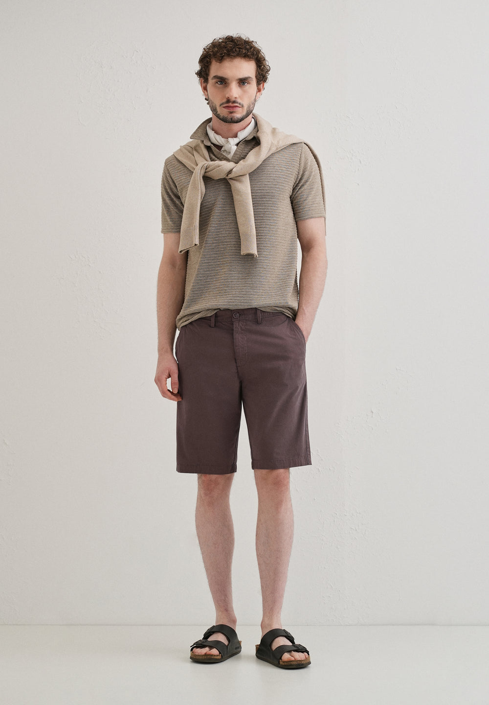 Auburn Brown Shorts