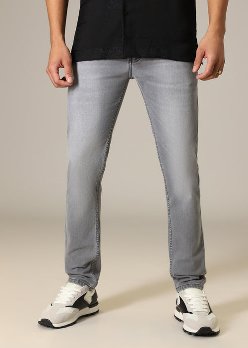 Aura Gray Slim fit Jeans