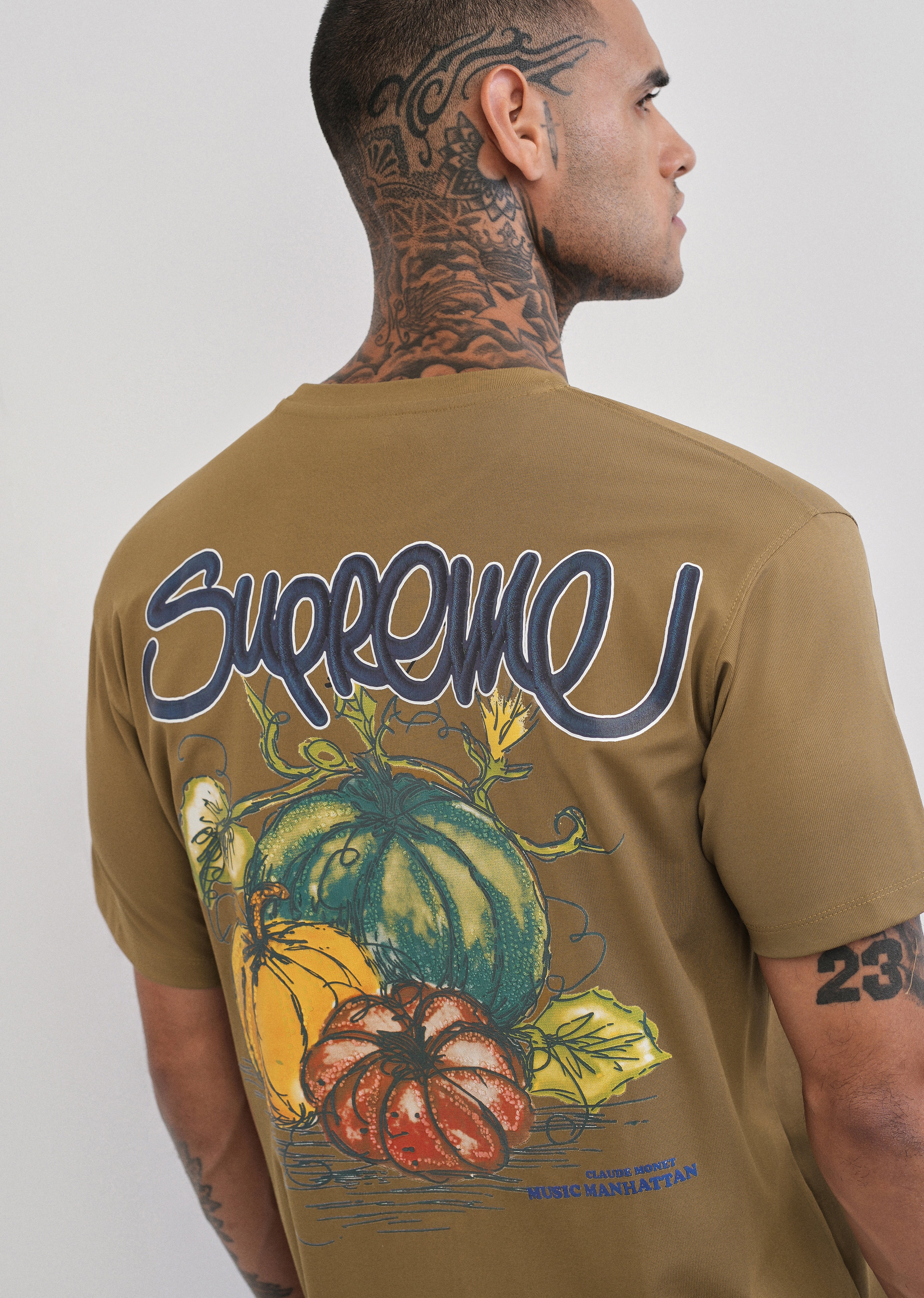 Autumn Khaki Brown T-shirt