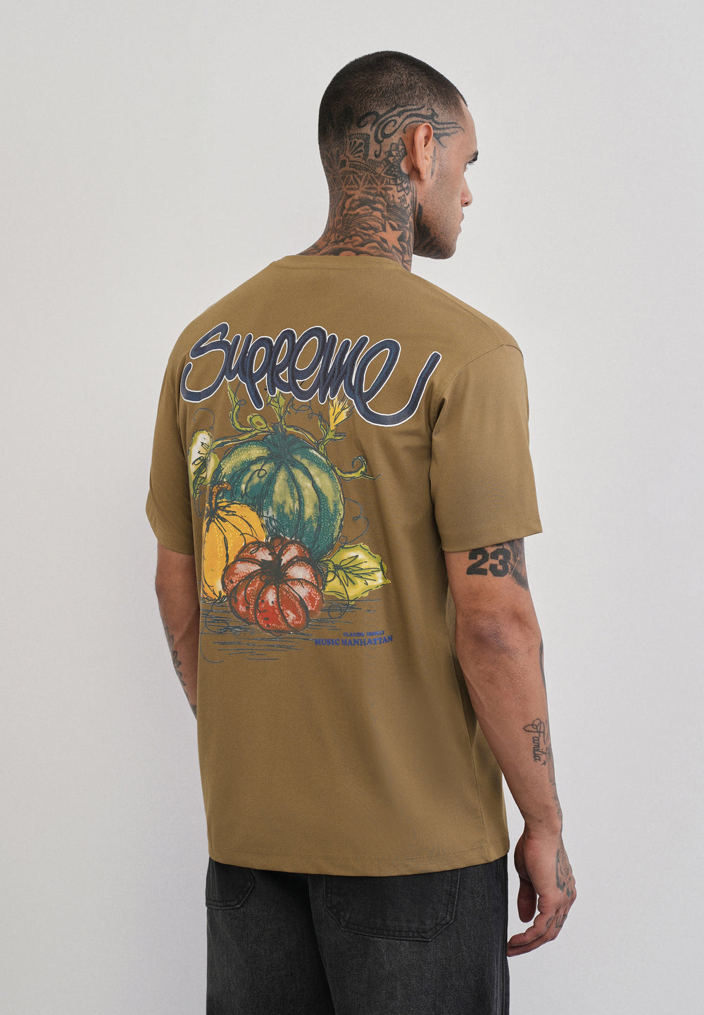 Autumn Khaki Brown T-shirt